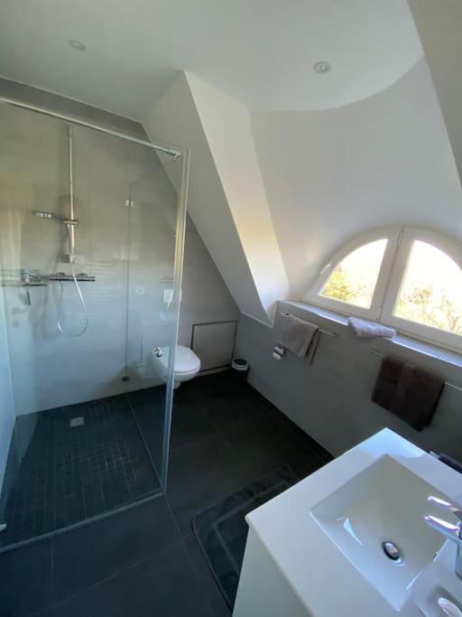 Reetdachhaus Salzhaff Villa Pepelow Luaran gambar